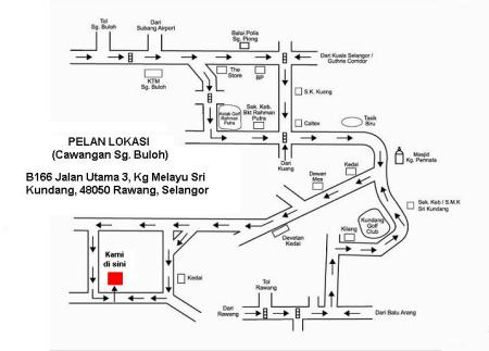 Map Caw Sg Buloh 2